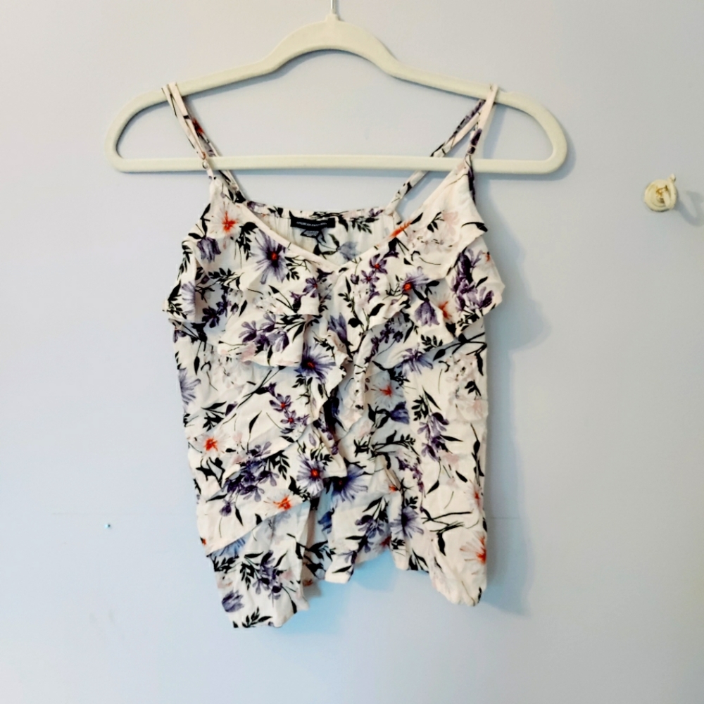 American Eagle Floral Blouse